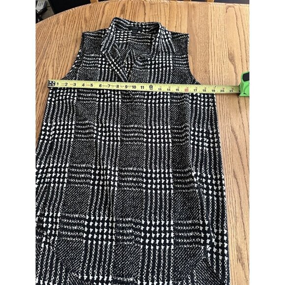 J Crew Sleeveless Printed Blouse Womens Size S Lightweight V Neck Office Career - Picture 6 of 9